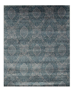 Damask Collection Olive Green,Gray