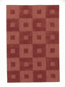Loom Collection Dark Red,With Out Border