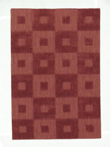 Loom Collection Dark Red,With Out Border