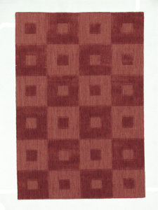 Loom Collection Dark Red,With Out Border