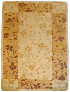 Utopia Collection of 3'0" X 5'0" Ivory,Gold