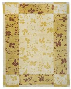 Utopia Collection of 9'0" X 12'0" Ivory,Gold