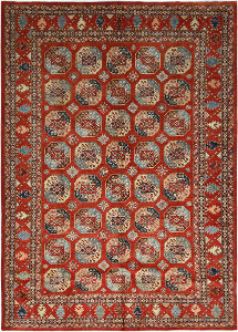 Nomad Collection of 10'0" X 14'0" Dark Rust,Dark Rust