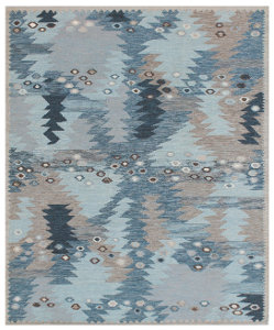 Scandinavian Designs of 8'0" X 11'0" Blue,Blue