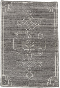 Hand knotted White,White