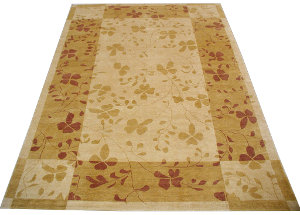 Utopia Collection of 9'0" X 13'0" Ivory,Gold