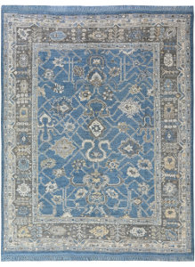 Anatolian Collection of 9'0" X 11'0" Blue,Gray
