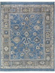 Anatolian Collection of 8'0" X 10'0" Blue,Gray