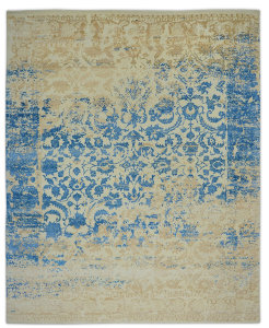 Venus Collection of 9'0" X 12'0" Beige,Blue