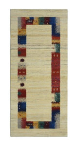 Lori Gabbeh of 2'6" X 13'0" Beige,Multiple Colors