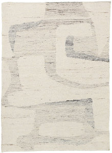 Hand knotted White,White