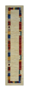 Lori Gabbeh of 2'6" X 18'0" Beige,Multiple Colors